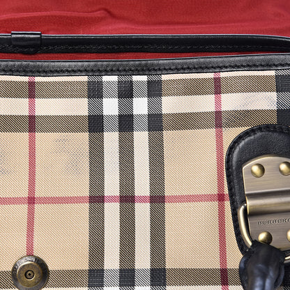 Burberry House Check Satchel Black 11 of 17