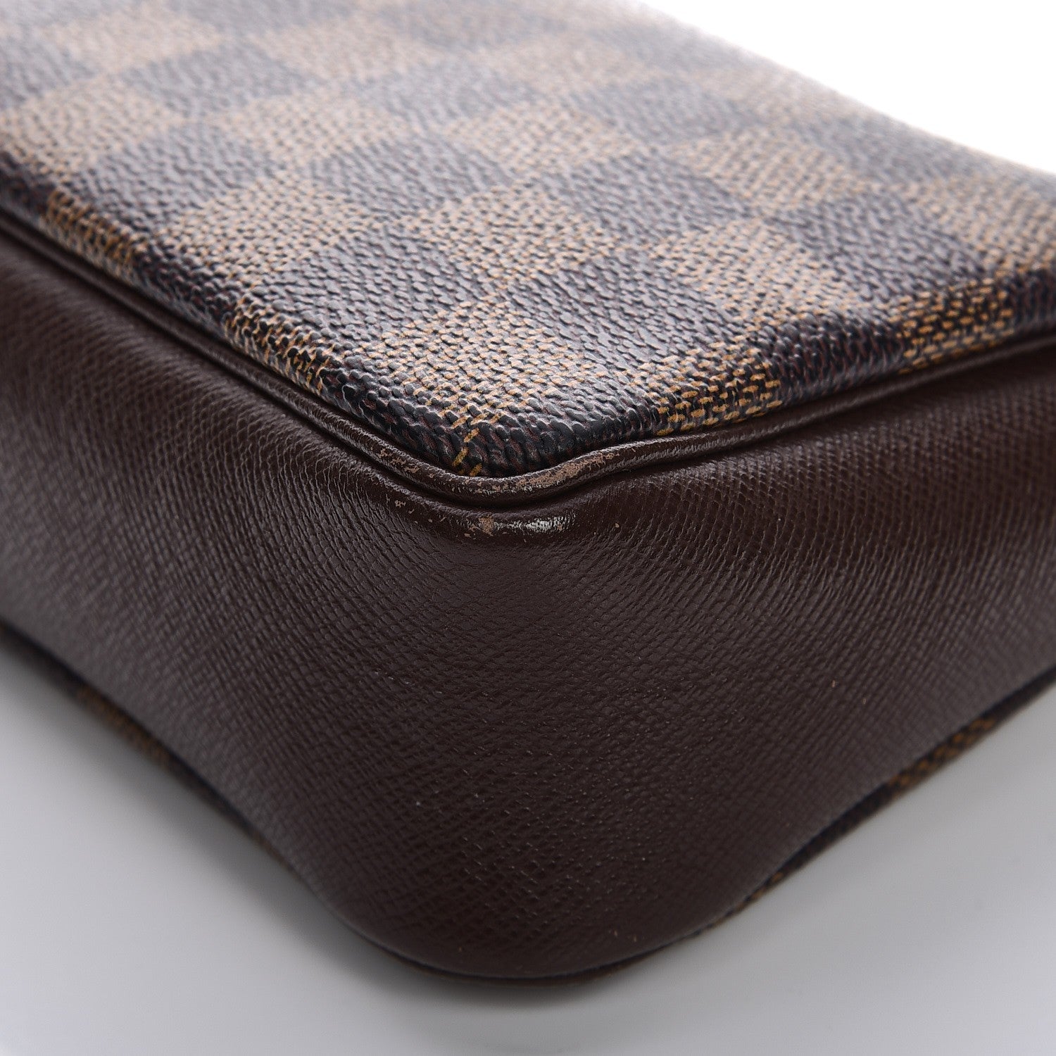 Louis Vuitton Damier Ebene Trousse Make Up Bag Pochette 15 of 15
