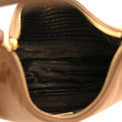 Prada Re-Nylon Saffiano Mini Re-Edition 2005 Bag Brandy 5 of 10