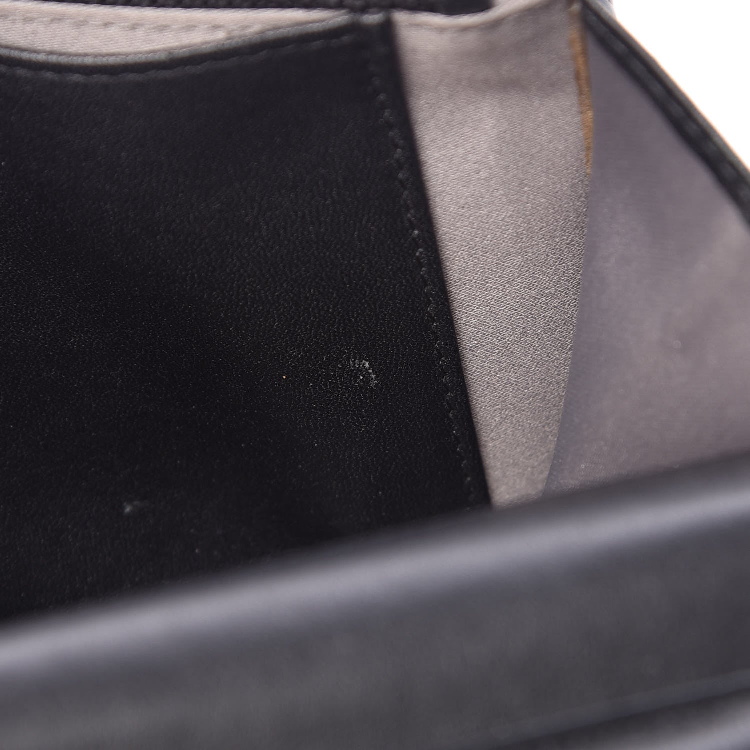 Chanel Vinyl Small Lipstick Flap Black 13 of 14