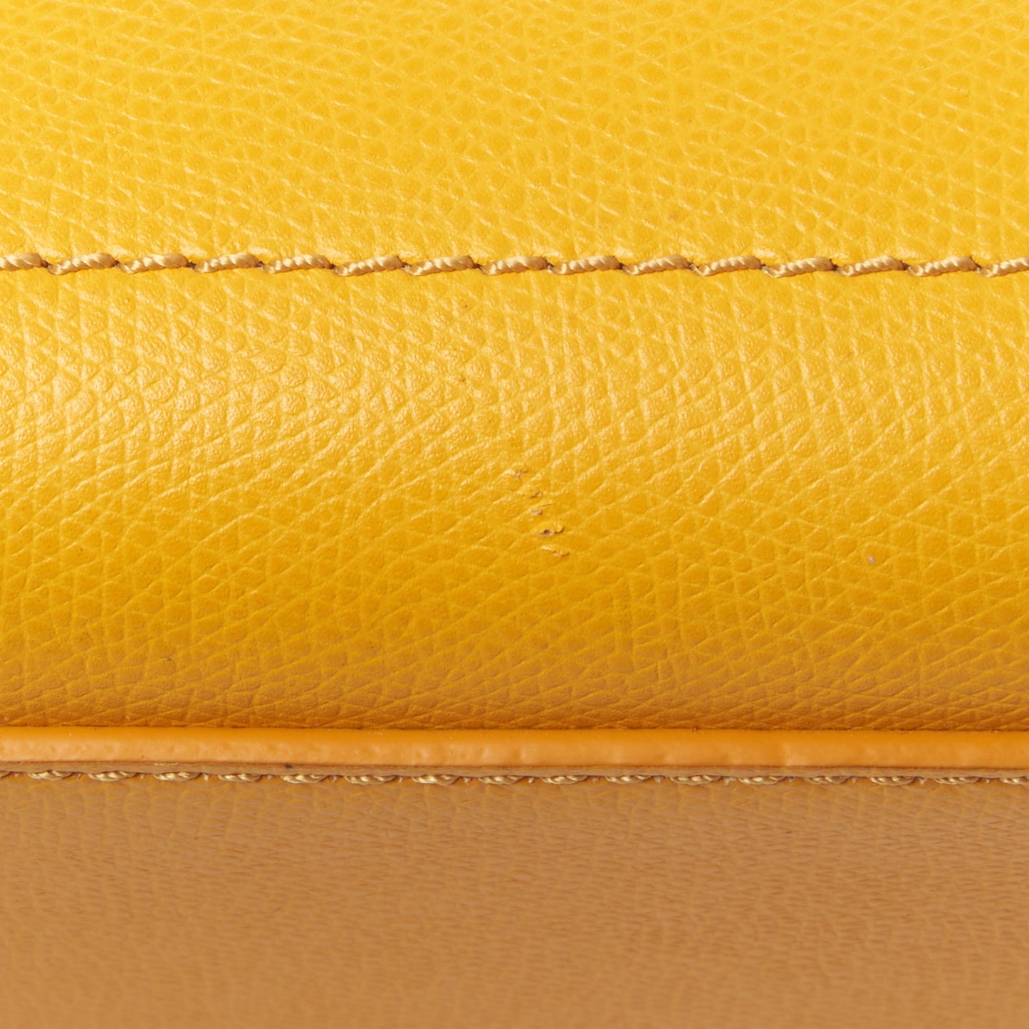 Grained Calfskin Medium Phantom Luggage Yellow
