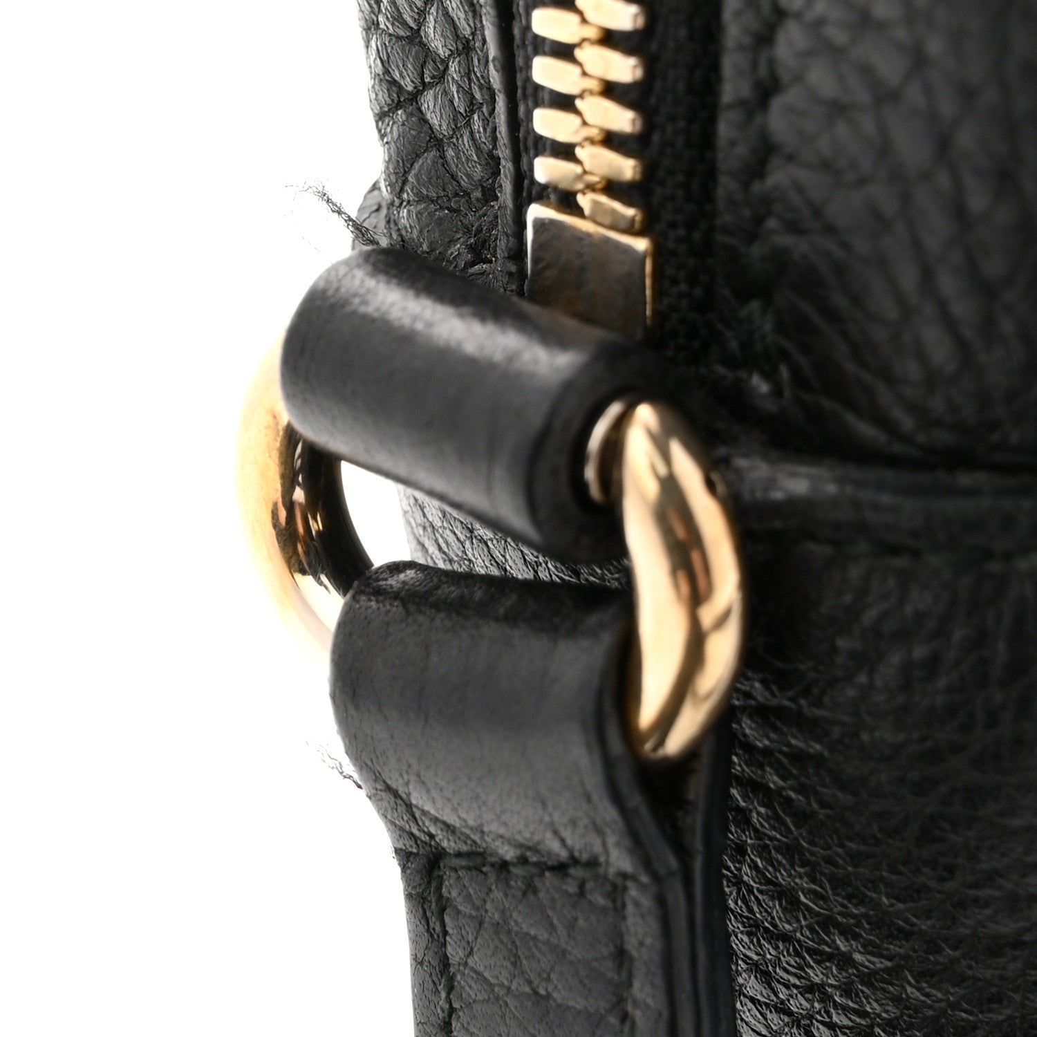 Gucci Pebbled Calfskin Small Soho Disco Bag Black 14 of 17