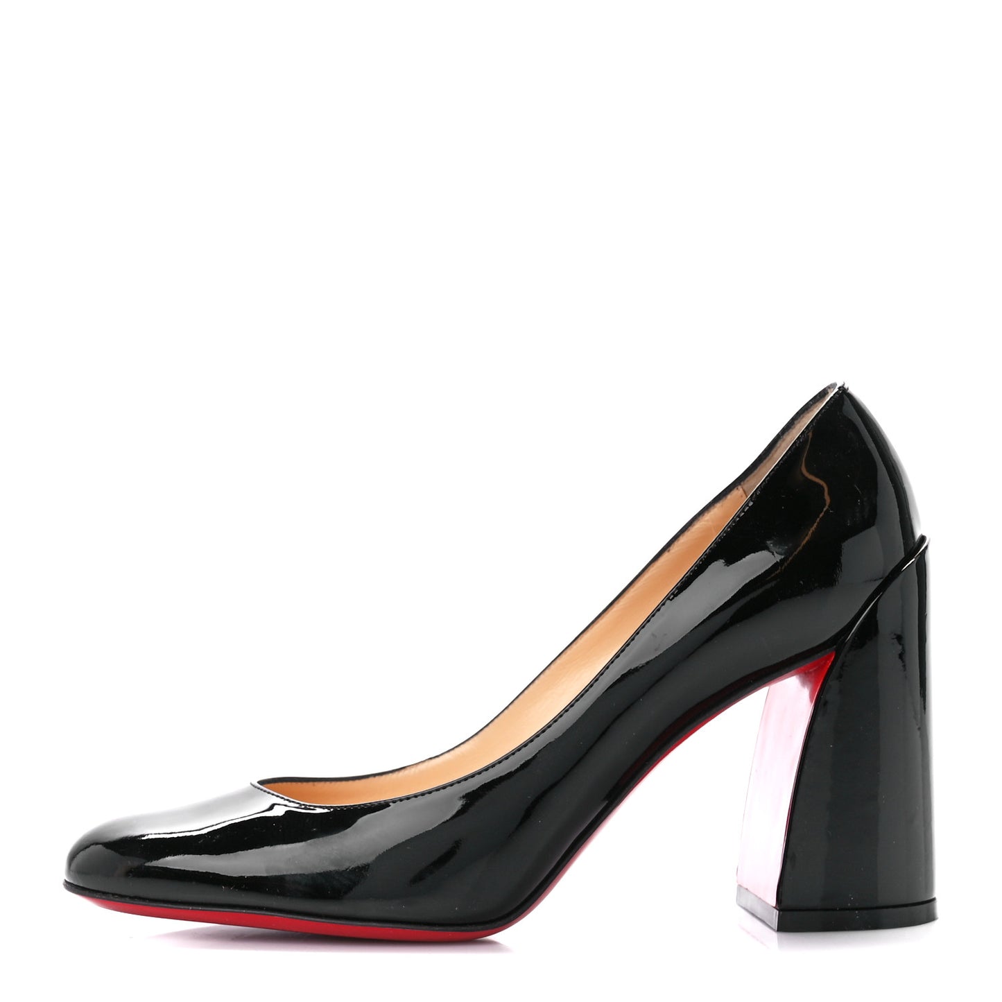 Patent Calfskin Miss Sab 85 Pumps 36.5 Black