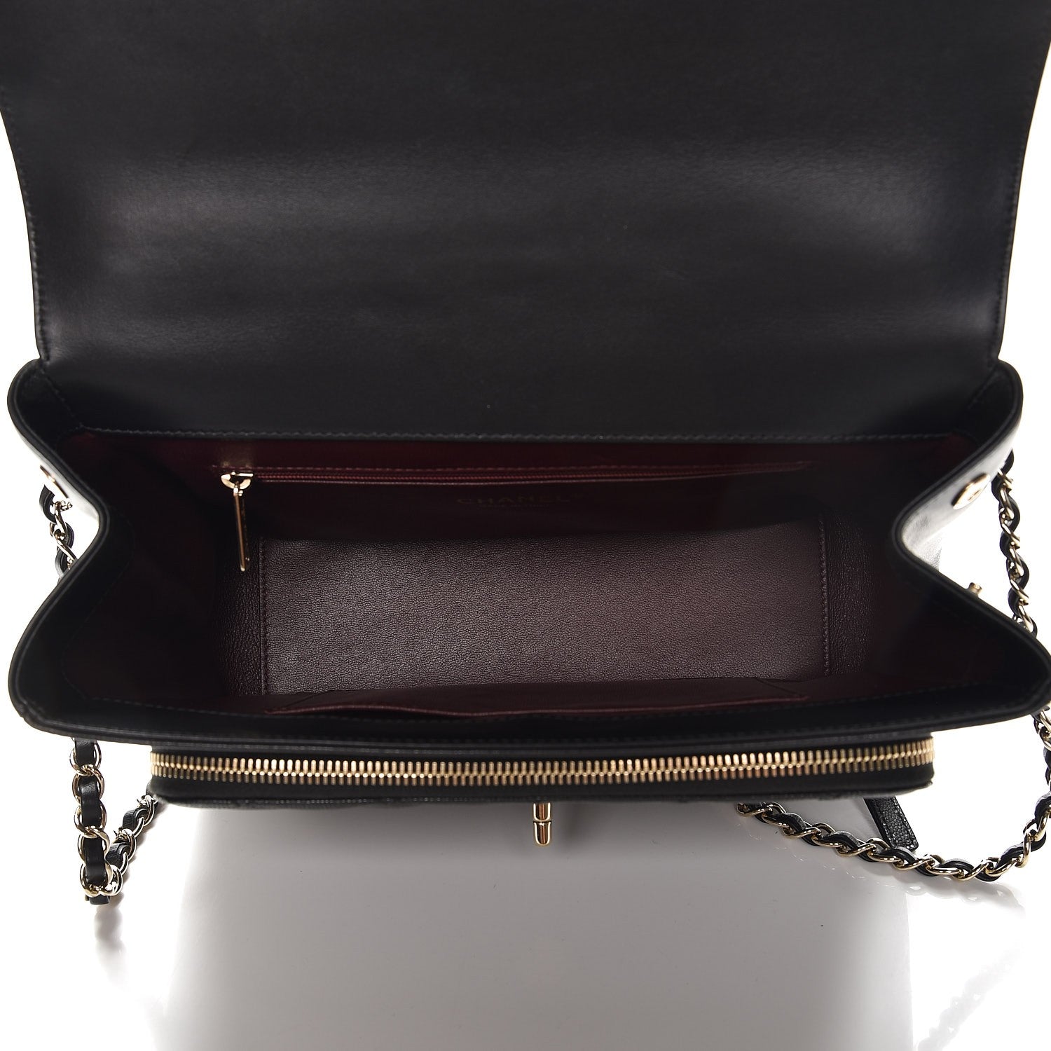 Chanel Caviar Quilted Large Business Affinity Flap Black 5 of 7