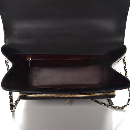 Chanel Caviar Quilted Large Business Affinity Flap Black 5 of 7