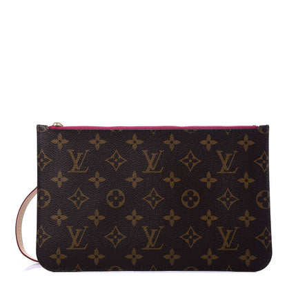 Louis Vuitton Monogram Neverfull MM GM Pochette Pivoine 1 of 5