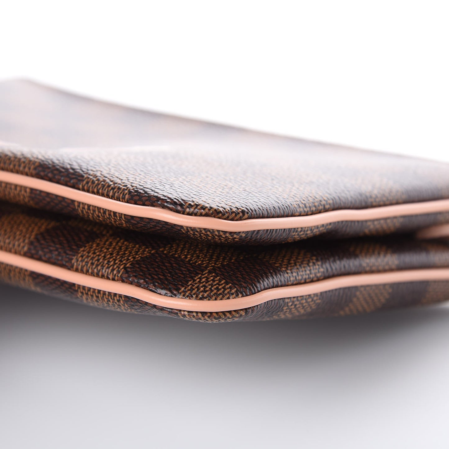 Damier Ebene Double Zip Pochette