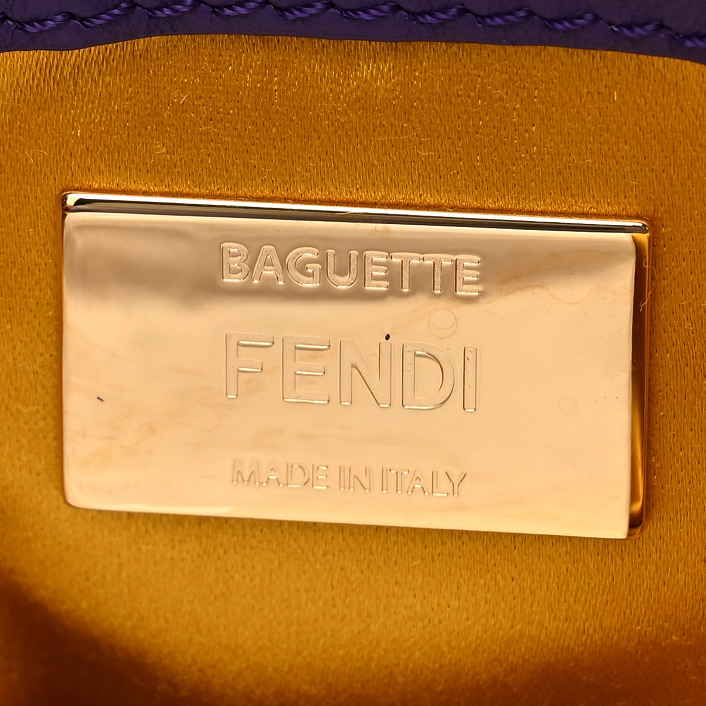 Sequin Paillettes Shiny Nappa Sex and the City Baguette Viola Purple Rain