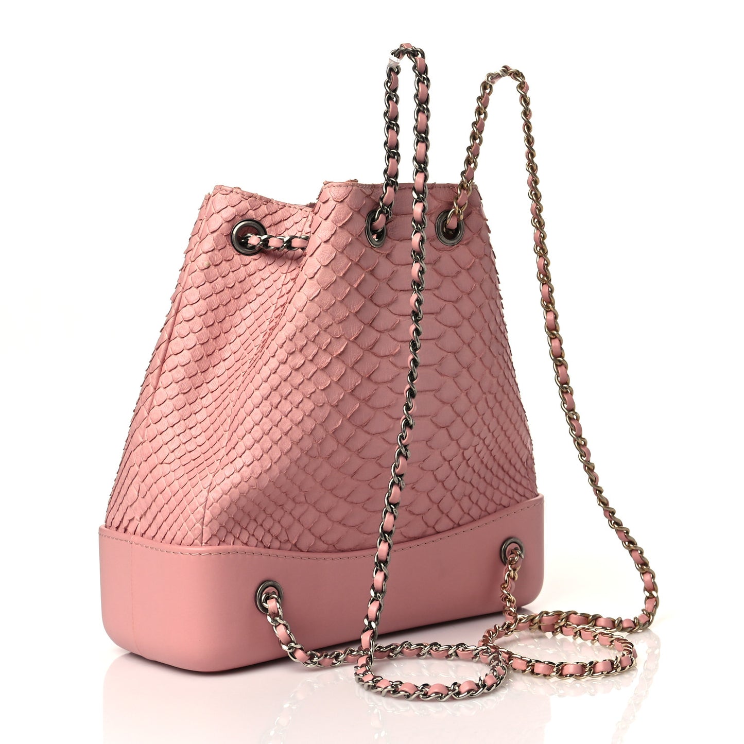 Python Small Gabrielle Backpack Light Pink