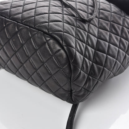 Chanel Calfskin Quilted Large Urban Spirit Backpack Black 6 of 13