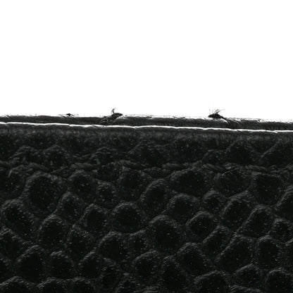 Chanel Caviar Quilted Large Gusset Flap Wallet Black 9 of 10