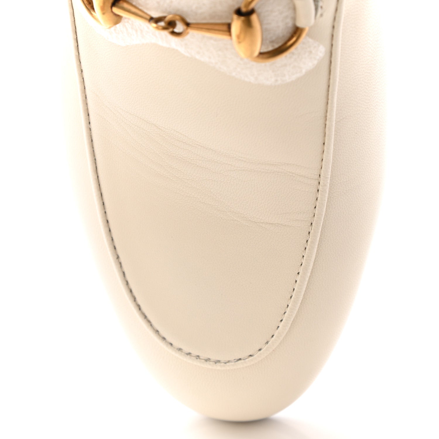 Gucci Malaga Kid Womens Princetown Slippers 37 Mystic White 9 of 10