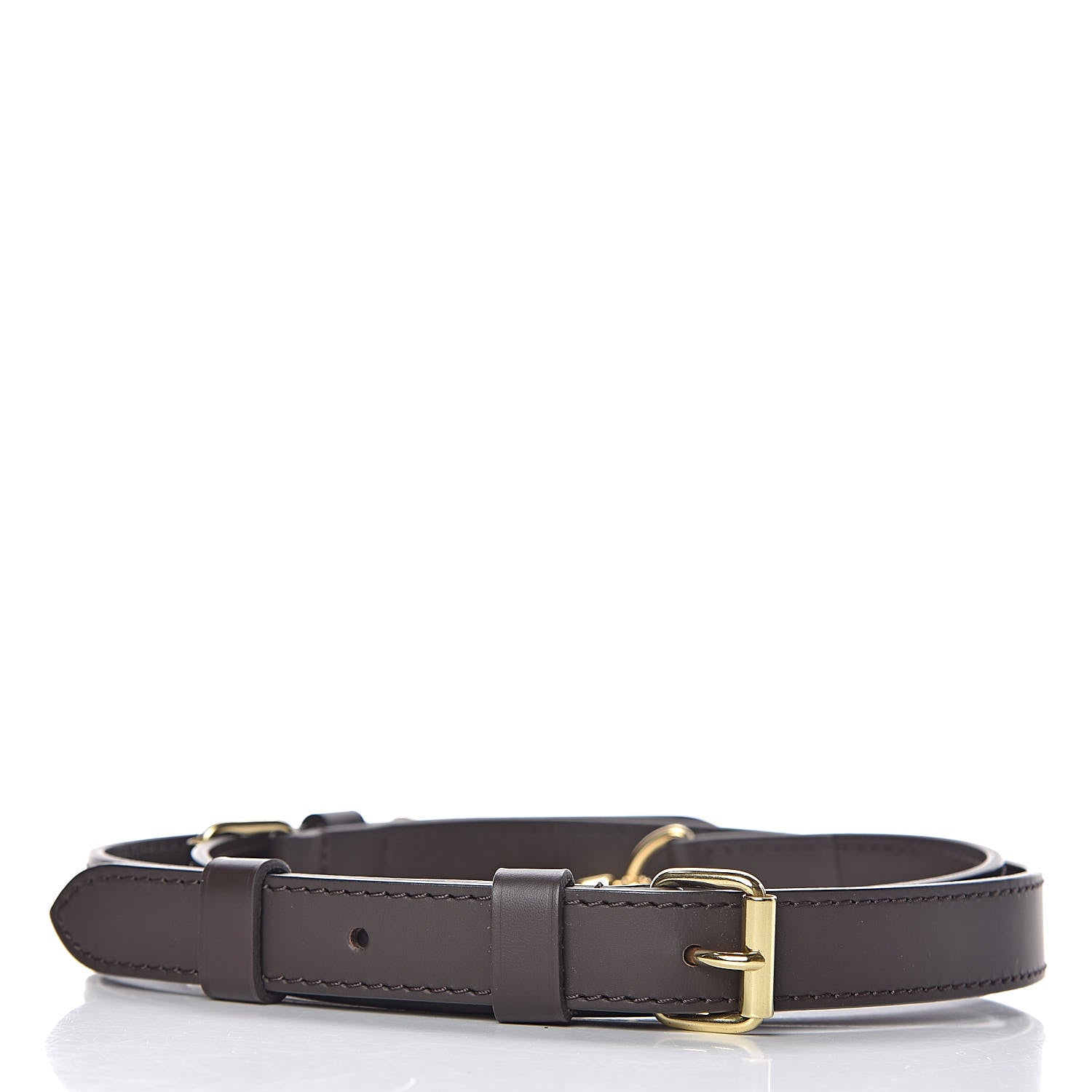 Louis Vuitton Calfskin Adjustable Speedy Bandouliere Shoulder Strap Brown 2 of 2