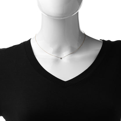 Cartier 18K Yellow Gold Diamond XS D'Amour Pendant Necklace 2 of 8