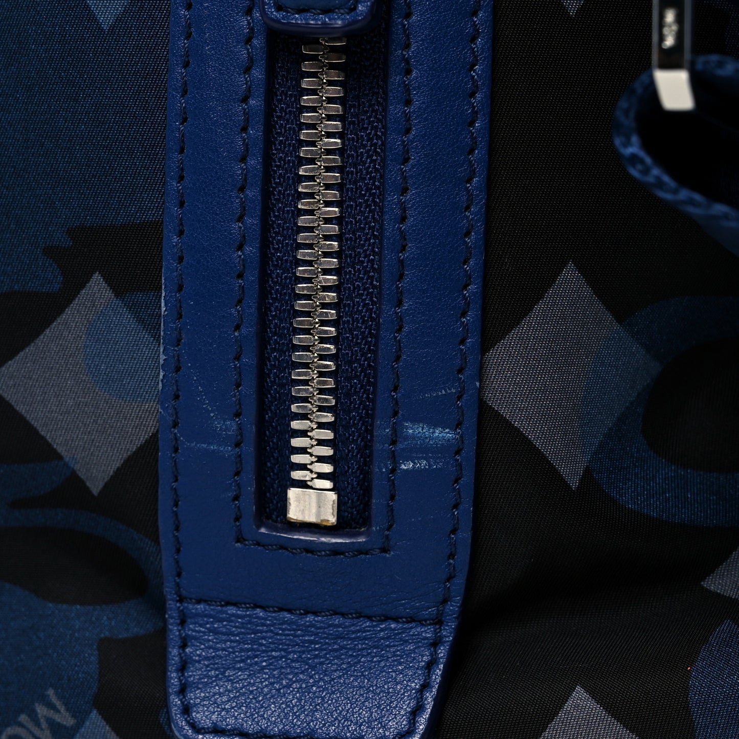 Nylon Camo Dieter Munich Weekender Bag Blue