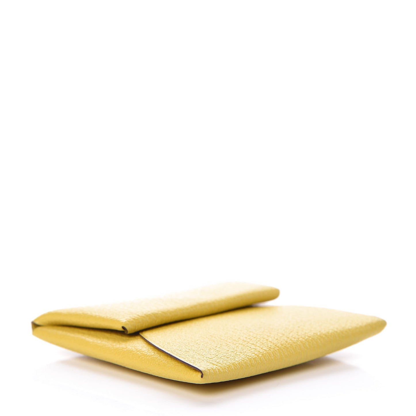 Chevre Mysore Bastia Coin Purse Jaune de Naples