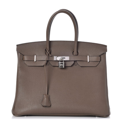 Hermes Togo Birkin 35 Taupe 1 of 37