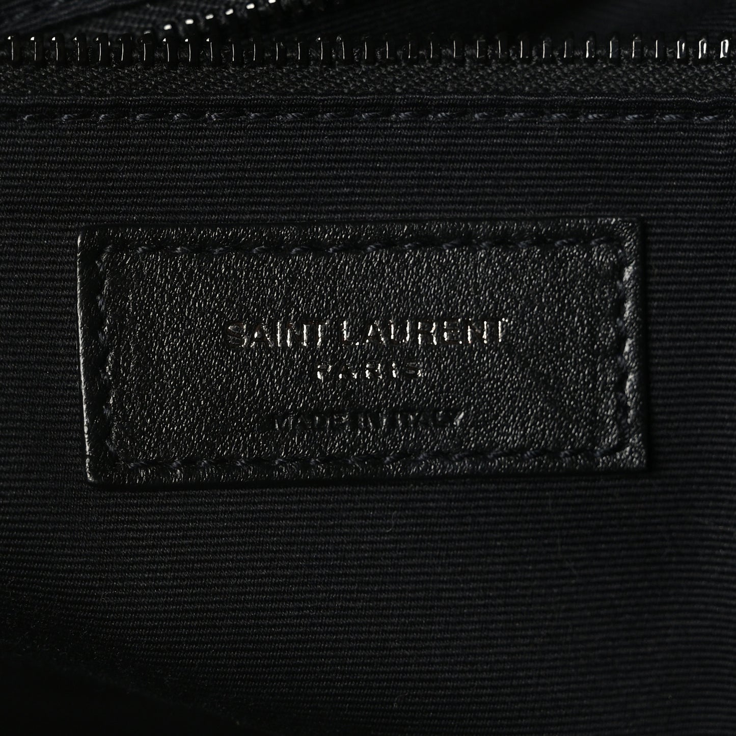 Crinkled Calfskin Matelasse Monogram Medium Niki Shopper Tote Black