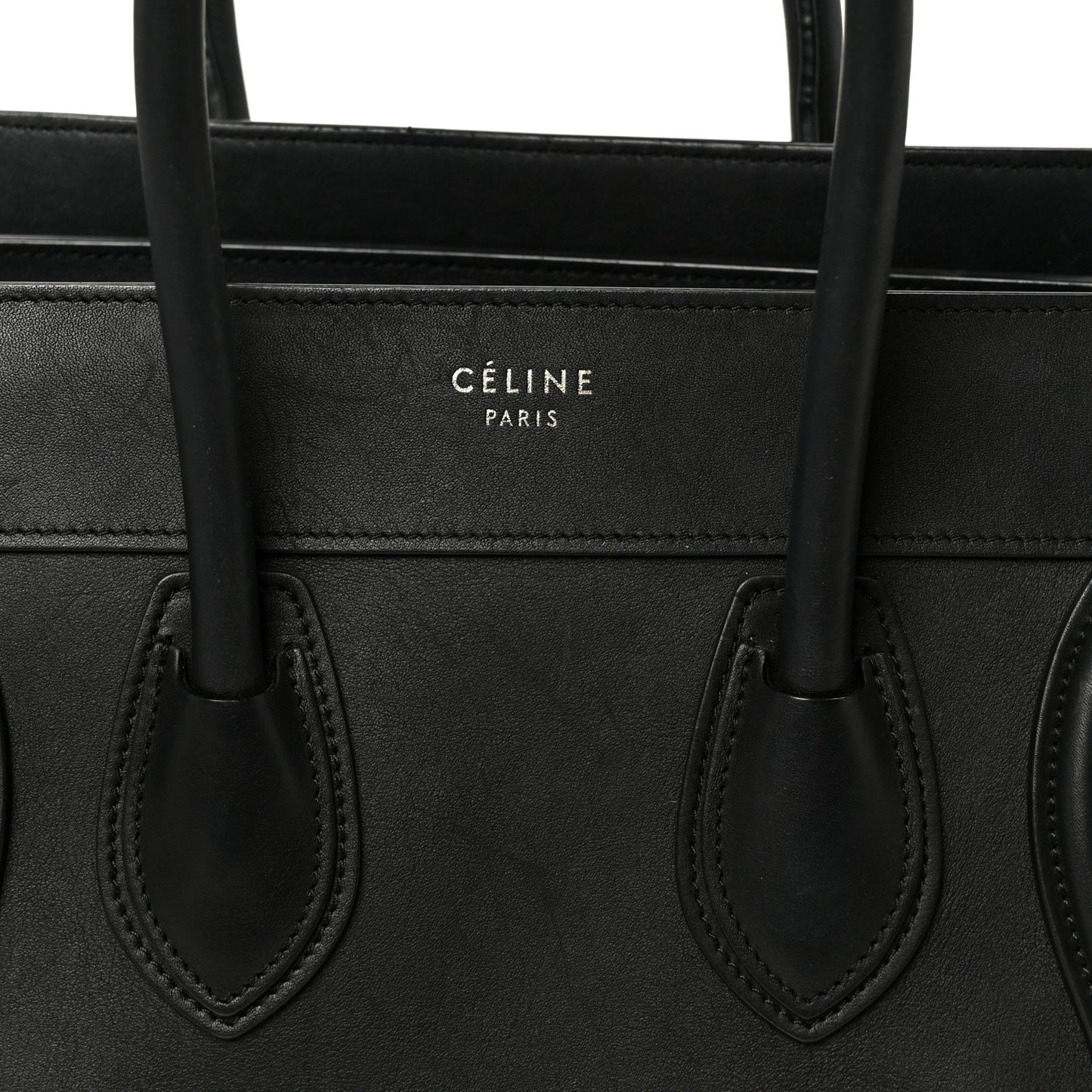Smooth Calfskin Micro Luggage Black