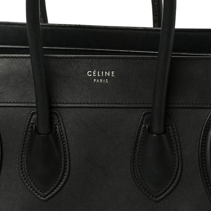 Celine Smooth Calfskin Micro Luggage Black 7 of 11