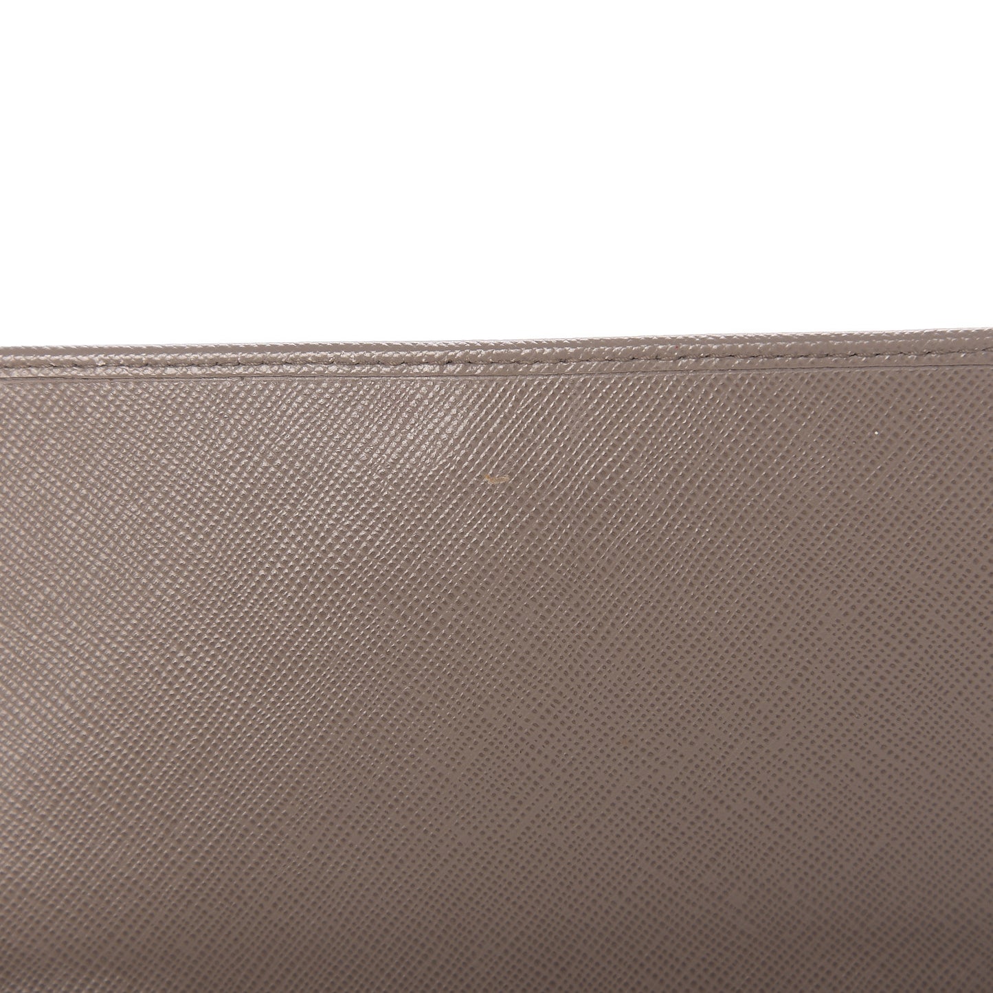 Saffiano Metal Flap Wallet With Strap Argilla