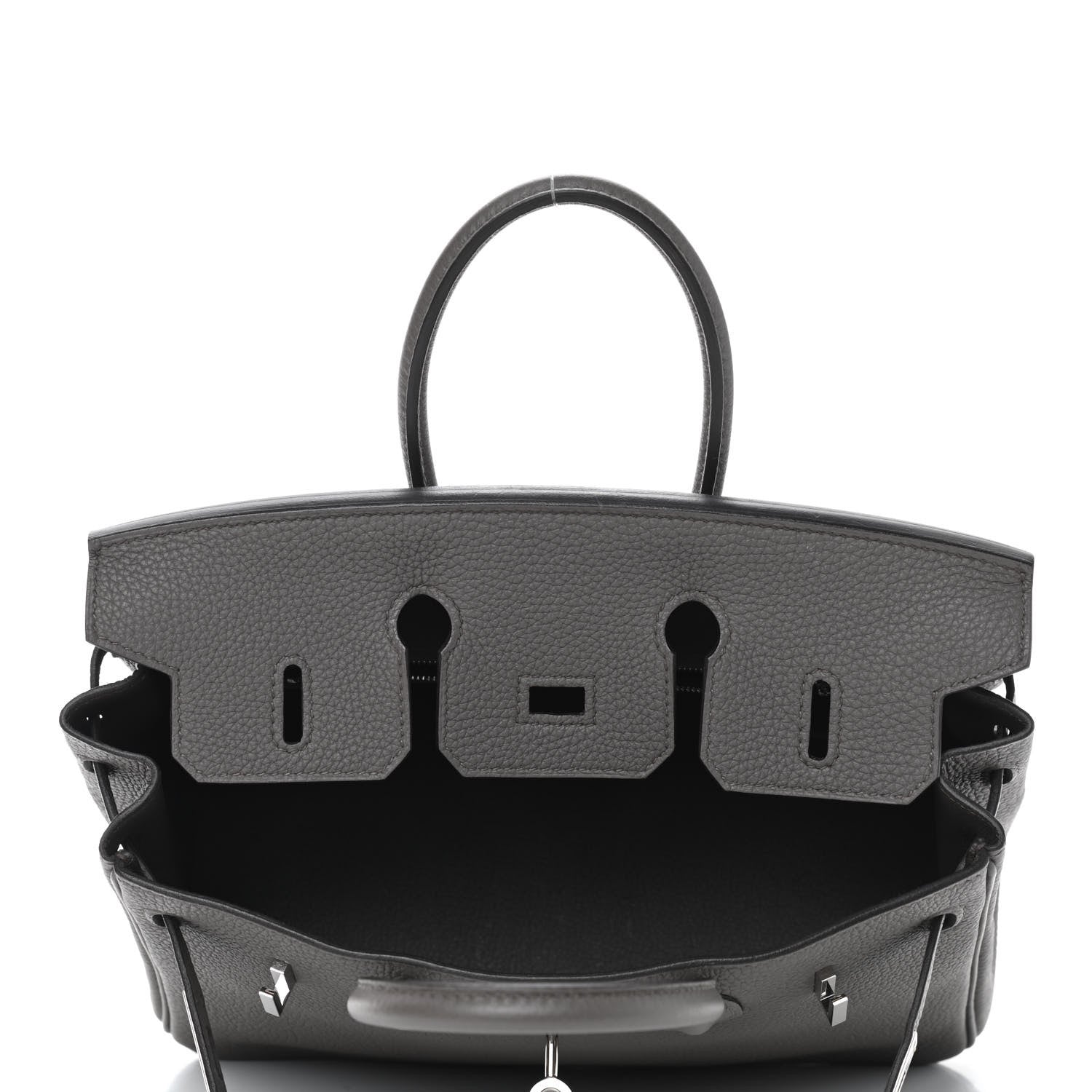 Hermes Togo Birkin 25 Etain 14 of 33