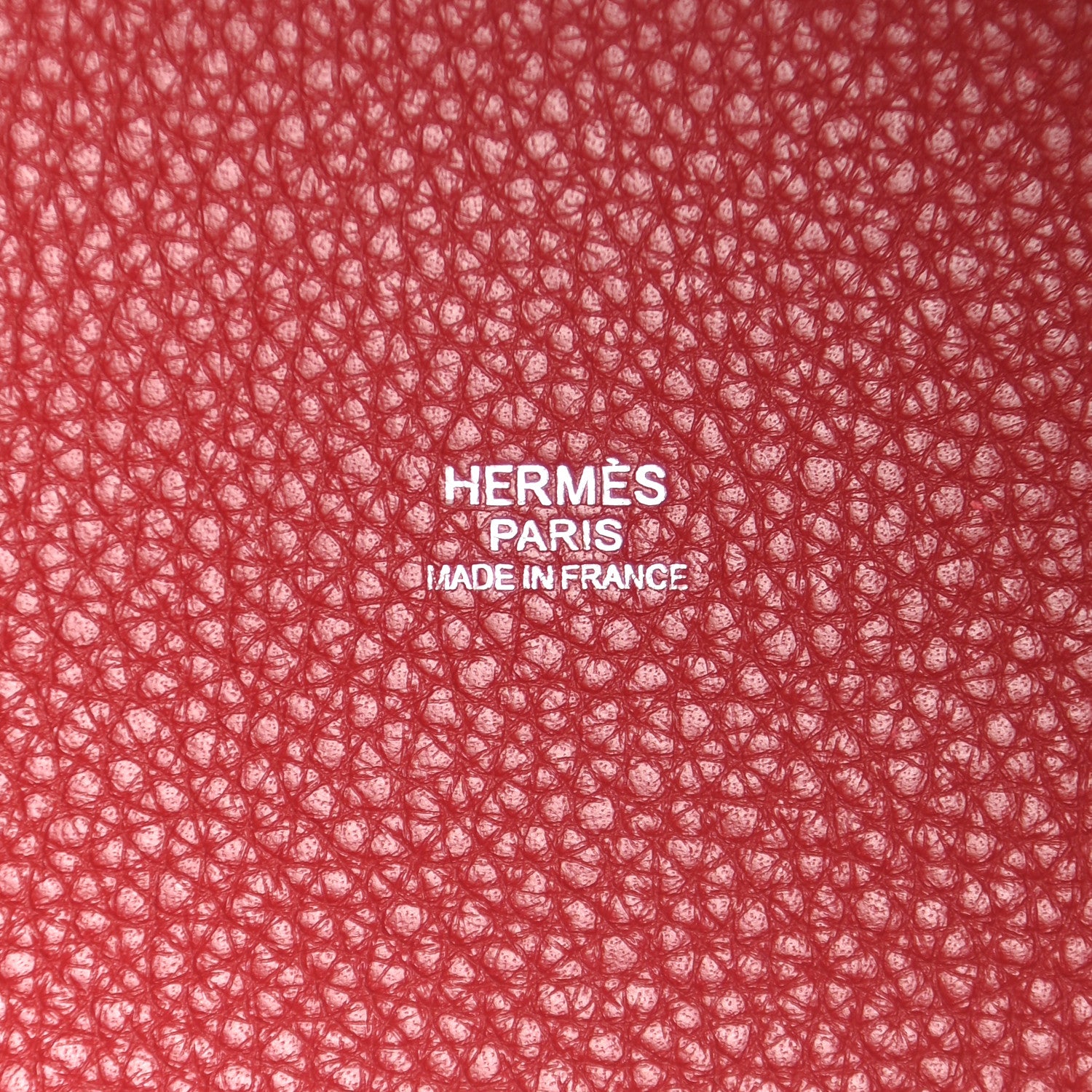 Hermes Taurillon Clemence Picotin Lock 18 PM Rouge Garance 5 of 8