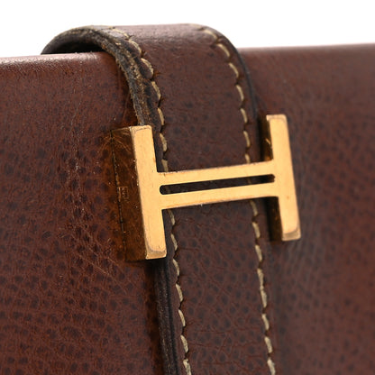 Hermes Courchevel Bearn Gusset Wallet Gold 8 of 13