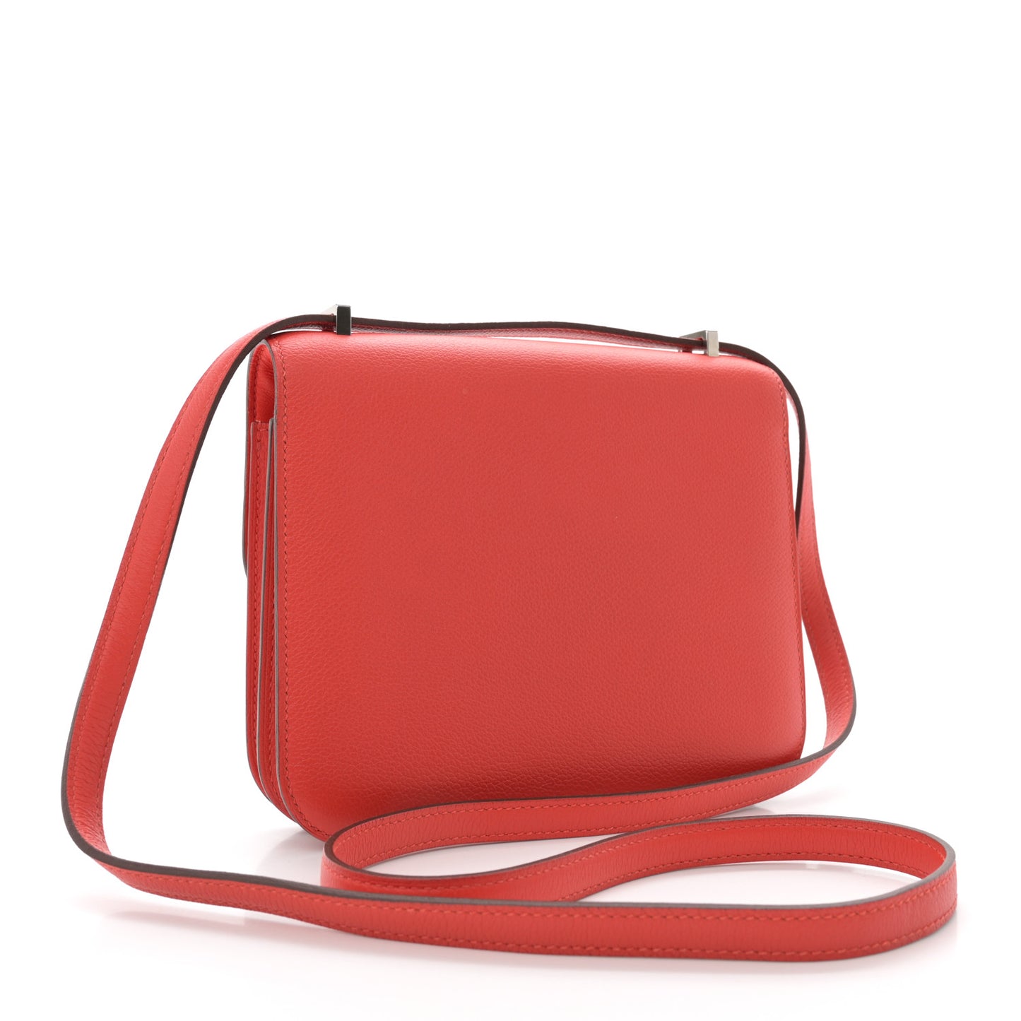 Evercolor Enamel Constance 18 Capucine Bleu Black White