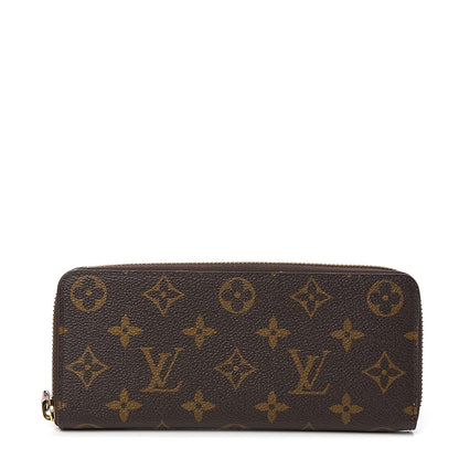Louis Vuitton Monogram Clemence Wallet Rose Ballerine 1 of 6