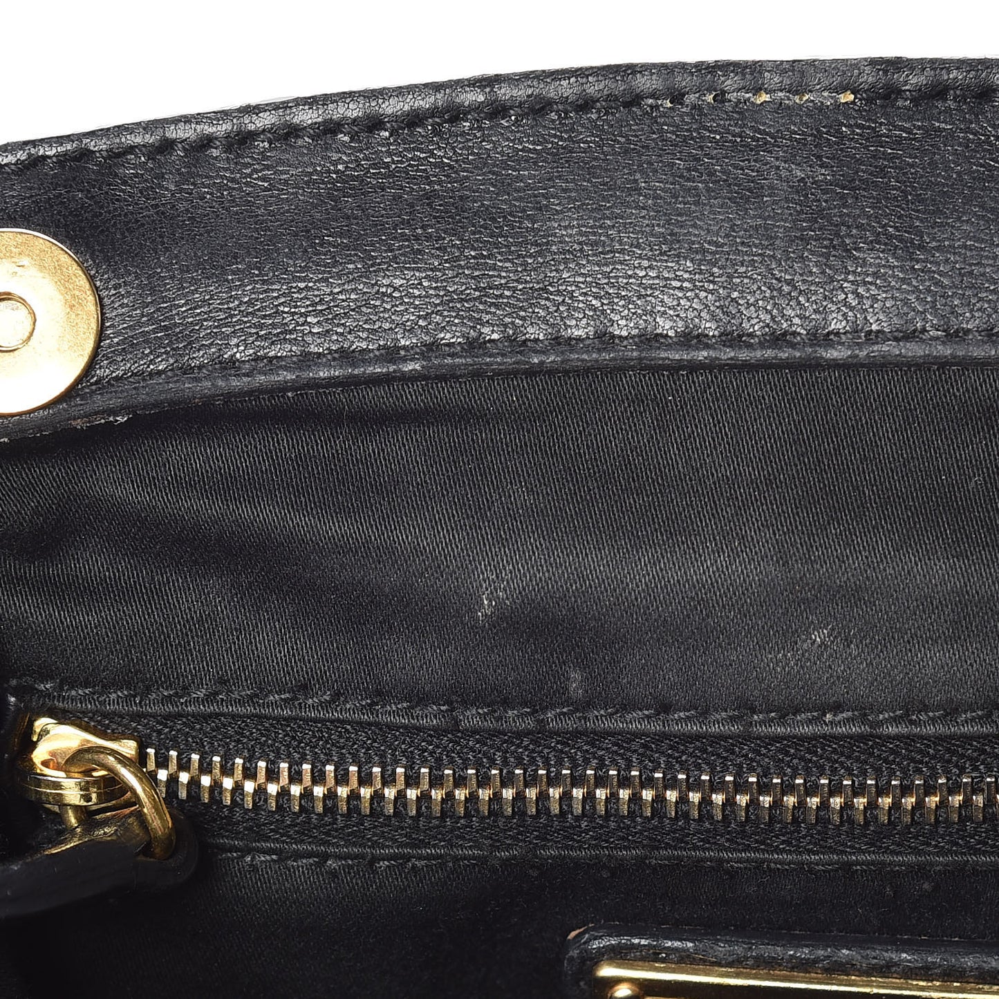 Nappa Matelasse Coffer Frame Tote Black