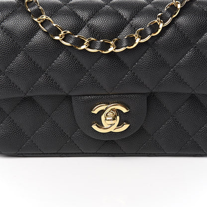 Chanel Caviar Quilted Mini Rectangular Flap Black 10 of 10