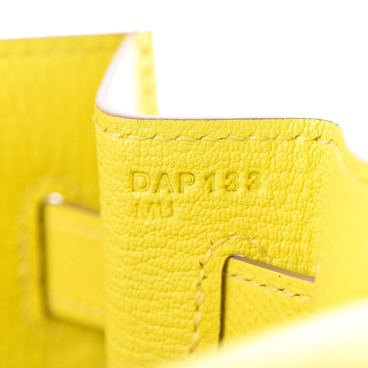 Hermes Epsom Kelly Sellier 32 Lime 22 of 39