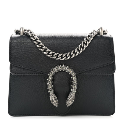 Gucci Calfskin Mini Dionysus Shoulder Bag Black 1 of 12