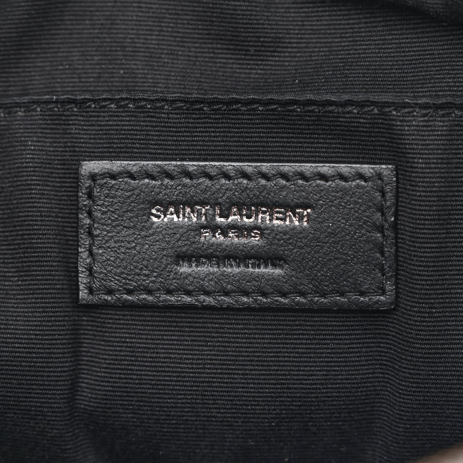 Saint Laurent Calfskin Matelasse Monogram Lou Camera Bag Dark Smog 6 of 14