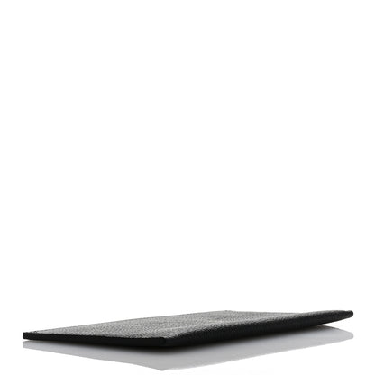 Louis Vuitton Calfskin Felicie Chain Wallet Card Holder Insert Black 4 of 6