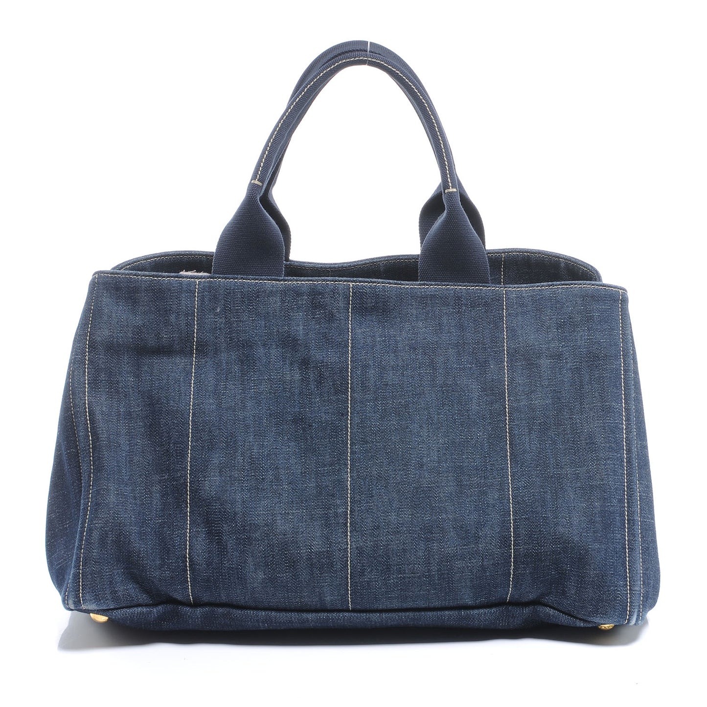 Denim Logo Tote