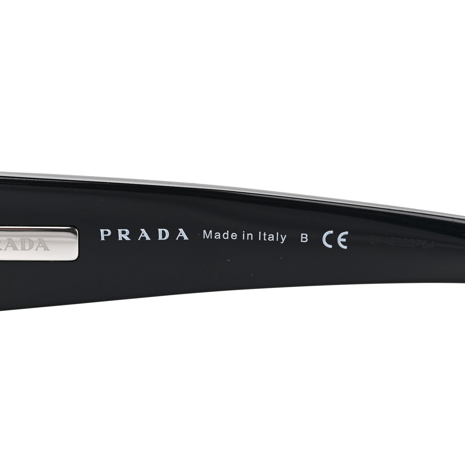 Prada Acetate Sunglasses SPR 20W Black 6 of 8