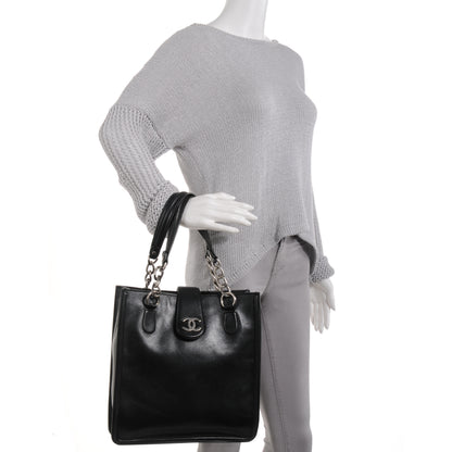 Chanel Calfskin Open Tote Black 2 of 8
