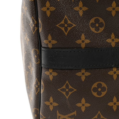 Louis Vuitton Monogram Macassar Keepall Bandouliere 55 7 of 11