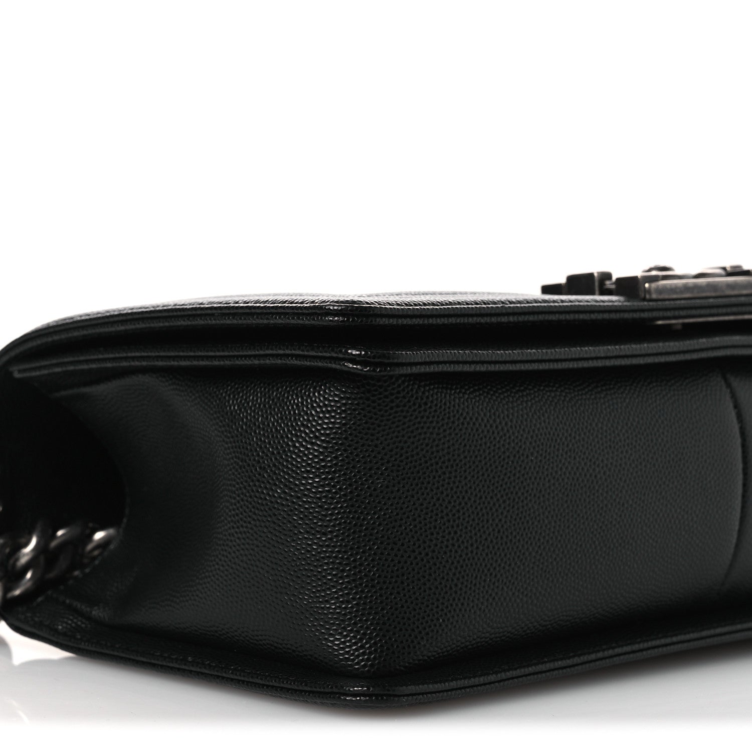 Chanel Caviar Quilted Medium Boy Flap Black 9 of 11