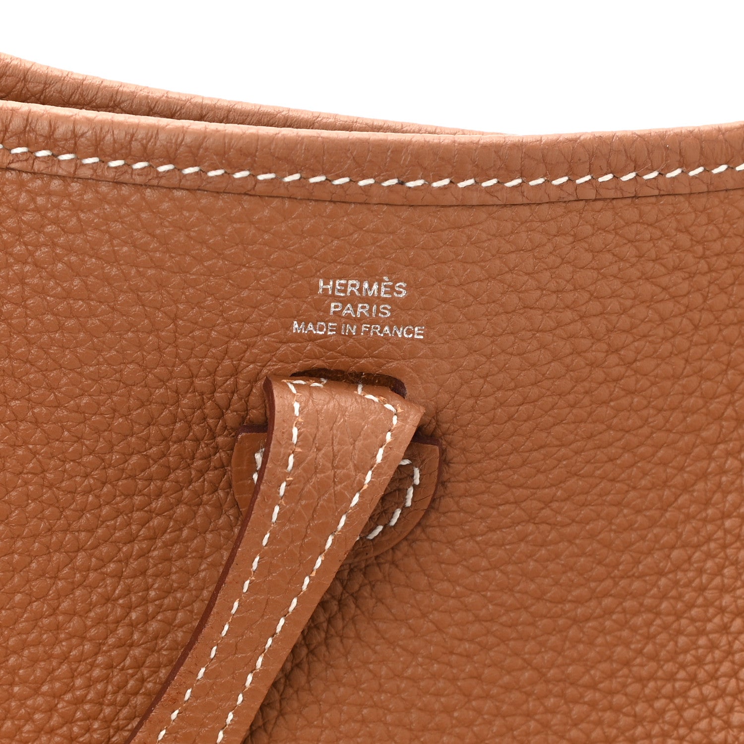 Hermes Taurillon Clemence Evelyne TPM Gold 6 of 10