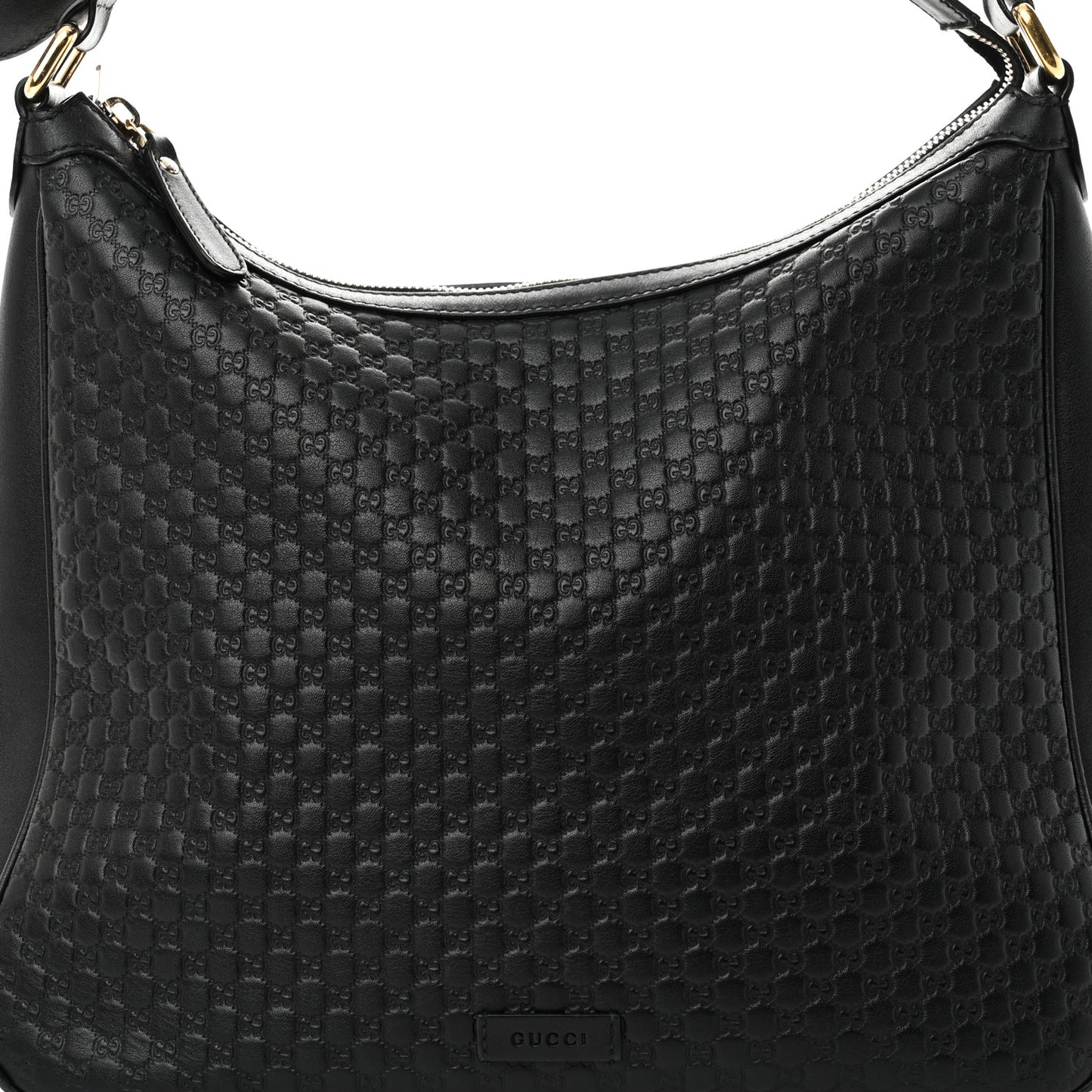 Microguccissima Shoulder Bag Black