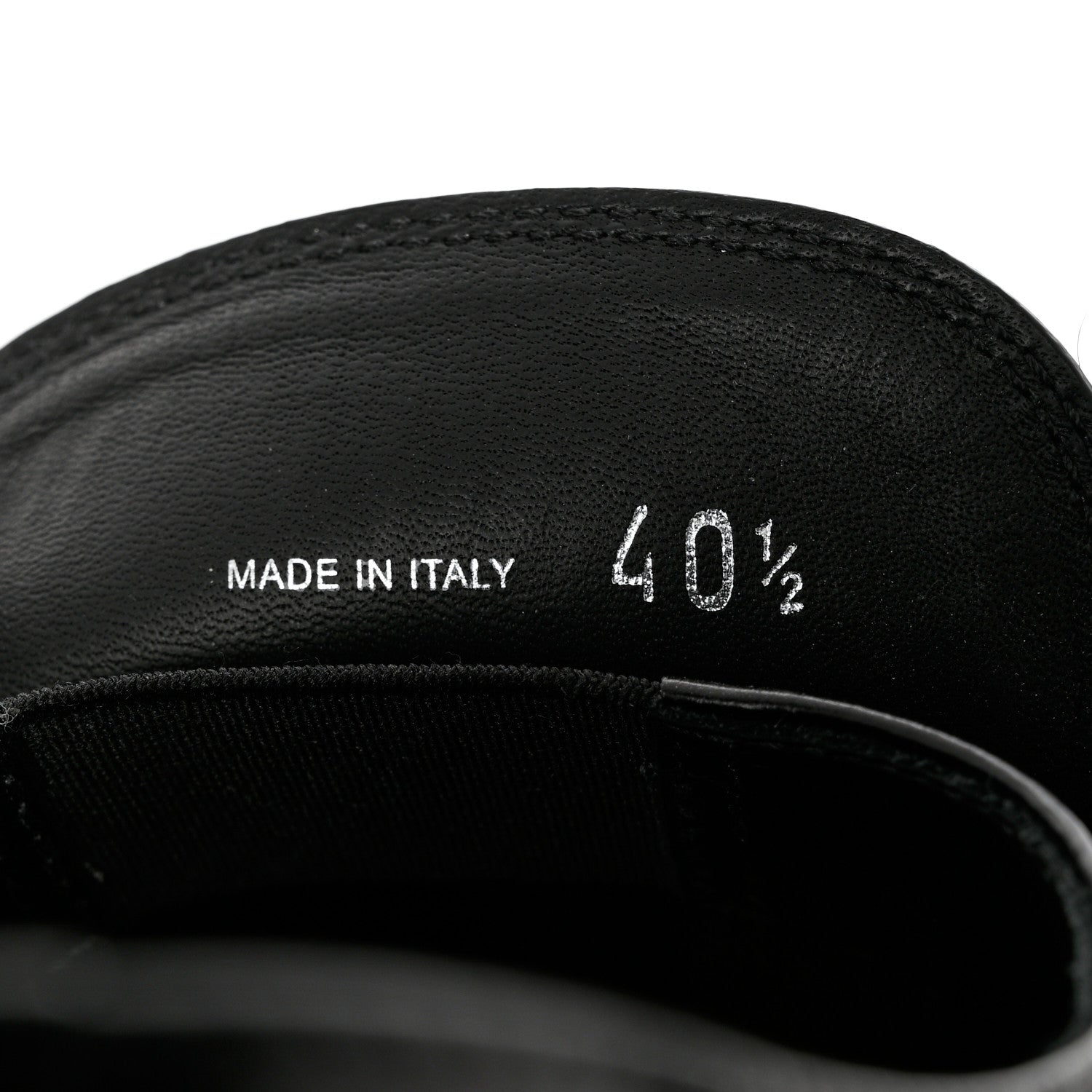 Prada Spazzolato Metal Triangle Logo 50mm Loafers 40.5 Black 6 of 12