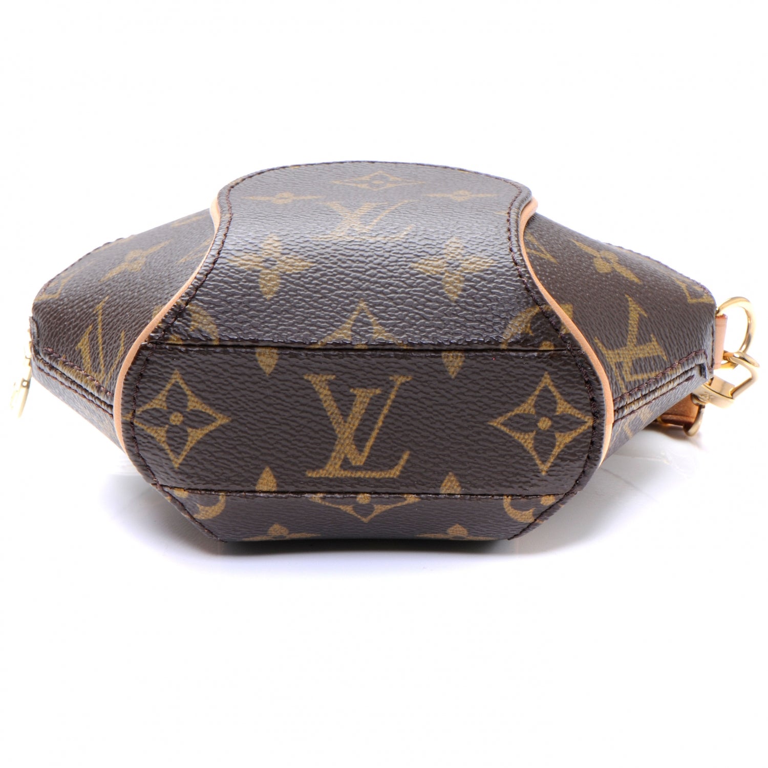 Louis Vuitton Monogram Mini Ellipse Wristlet Clutch 3 of 6