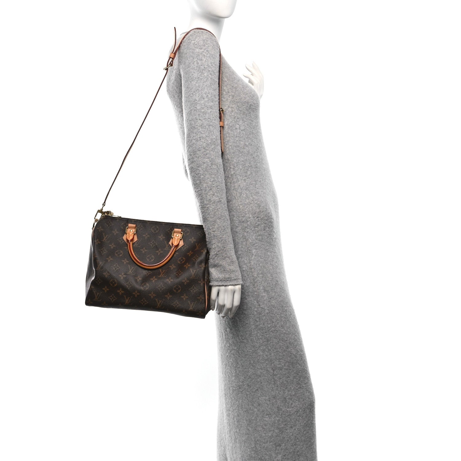 Louis Vuitton Monogram Speedy Bandouliere 30 3 of 10