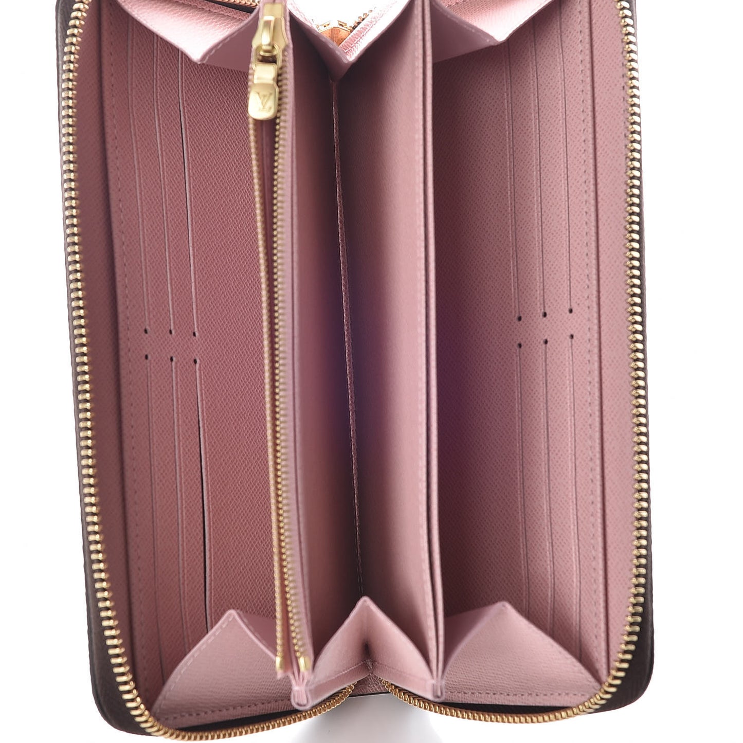 Monogram Zippy Wallet Rose Ballerine