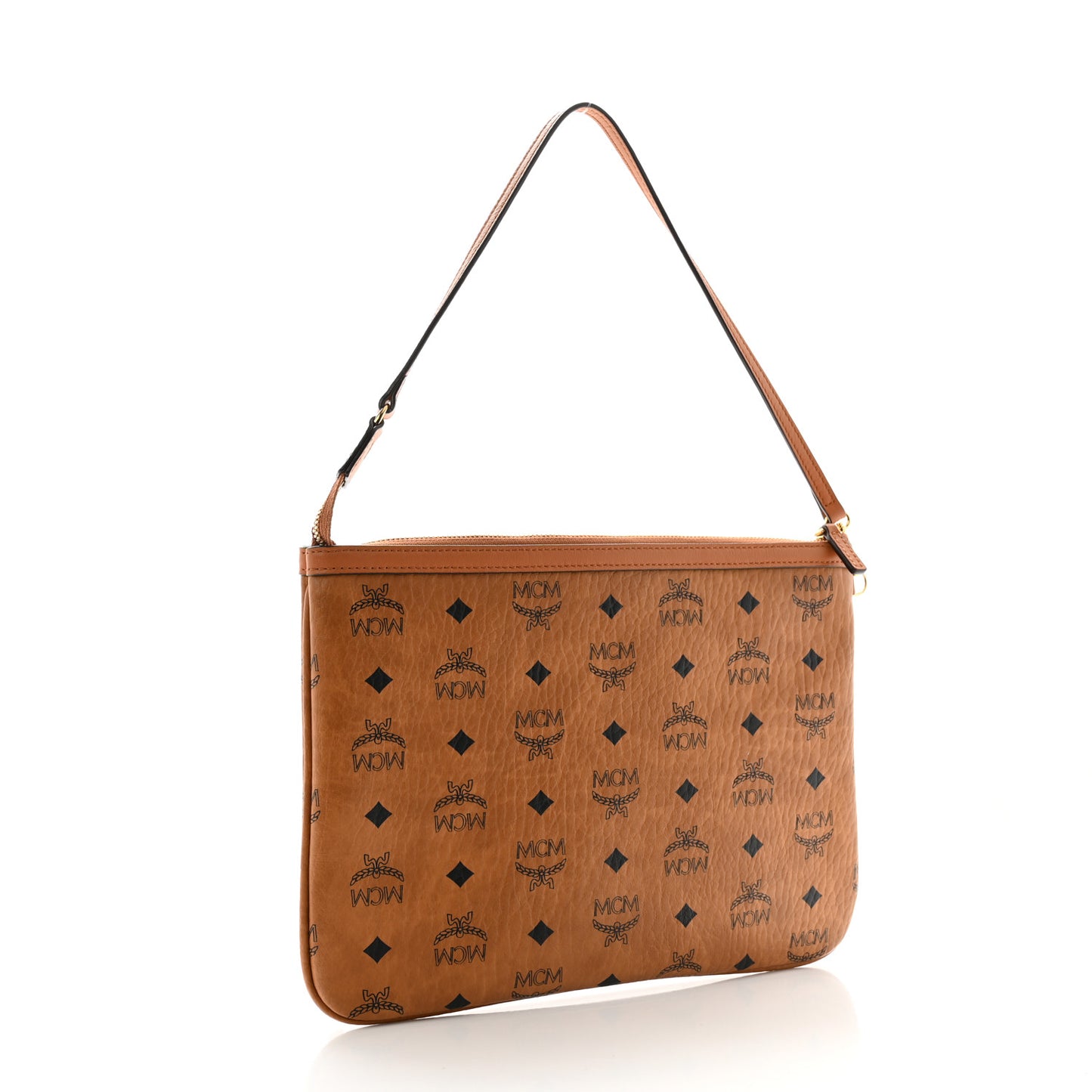 Visetos Liz Shopper Tote Pouch Cognac