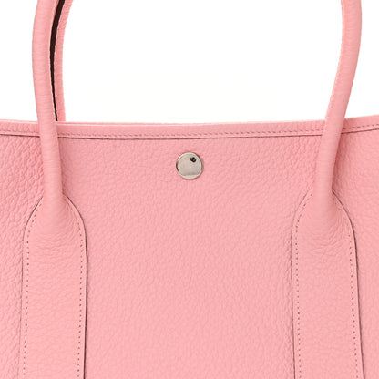 Hermes Vache Country Garden Party Tote 36 MM Rose Sakura 8 of 11