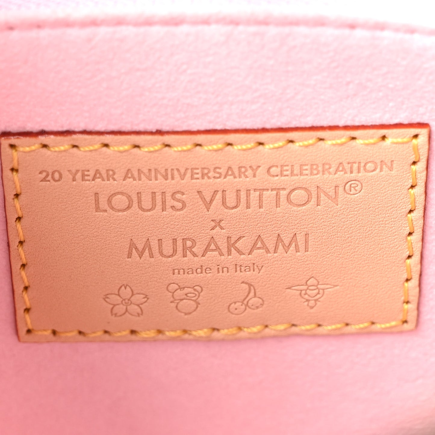 LV X TM Monogram Cherry Blossom Onthego PM Sakura Brown